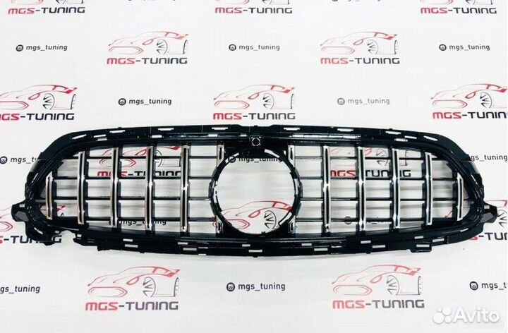 Решетка Mercedes E-Coupe 238 рестайлинг GT Chrome