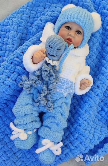 Плюшевый комплект на выписку