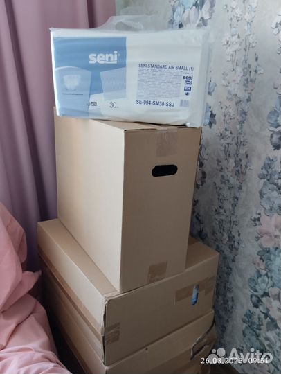 Памперсы для взрослых seni размер s