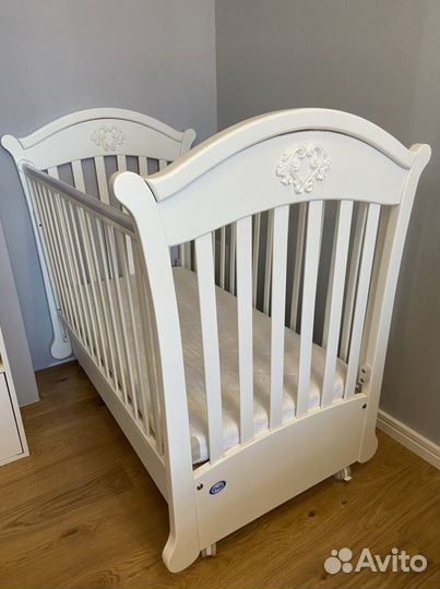 Кровать детская с матрасом Pali Angelica Италия