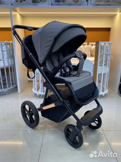 Коляска Carrello Sigma 2в1 2023 светло серая