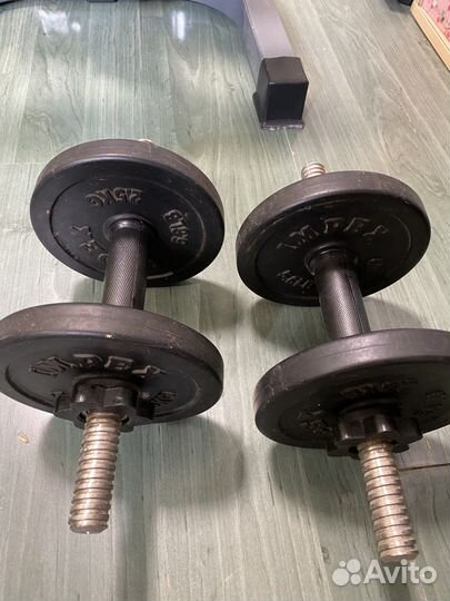 Гриф гантели