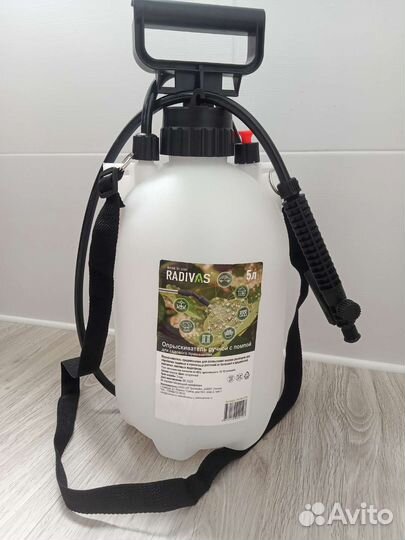 Опрыскиватель с помпой 5л, новый