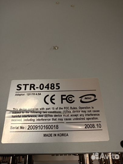 Видеорегистратор цифровой smartec STR-0485