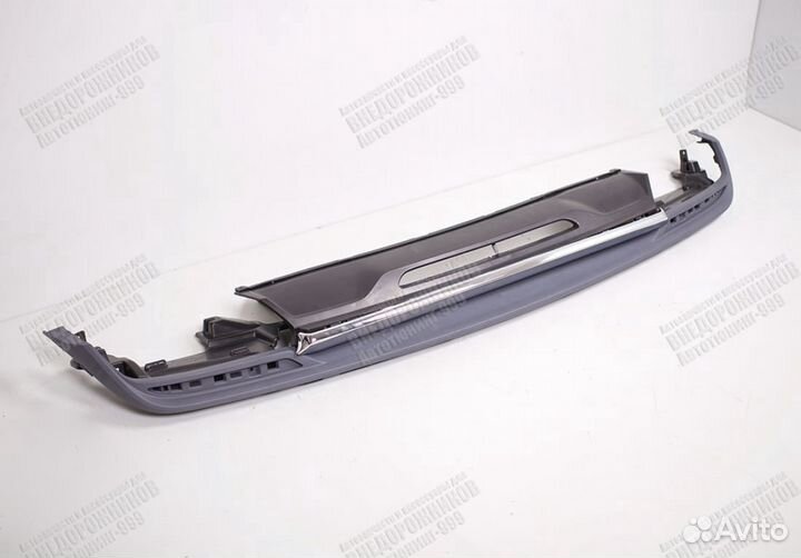 Диффузор 63 AMG Mercedes S-klass (W 222) под окрас