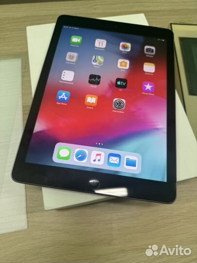 iPad Air 32Gb LTE RU/A Акб100 Чехол Стекло