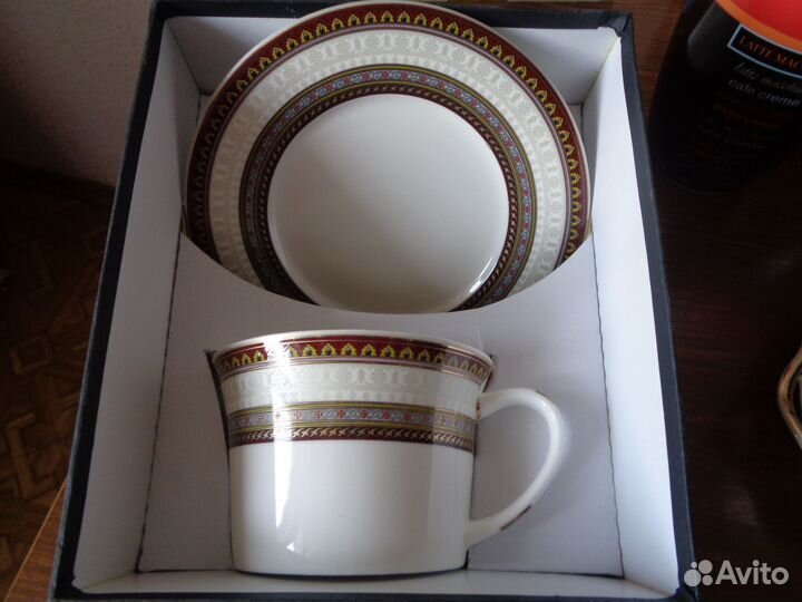 Новые наборы кружечек,Чайных пар,рюмок и стопок