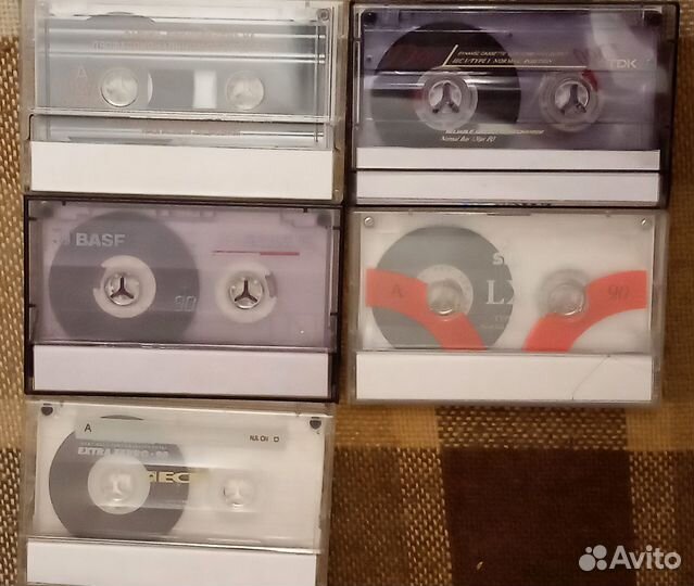 Аудиокассеты с записью