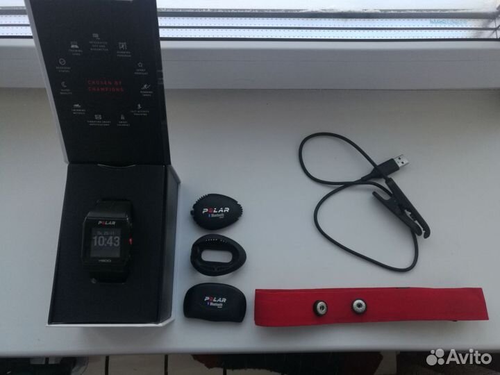 Часы Polar V800 + Датчик бега Bluetooth Smart