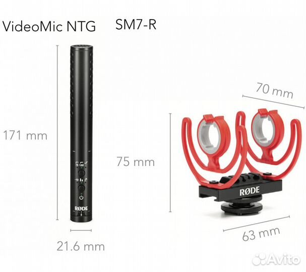 Микрофон-пушка Rode VideoMic NTG