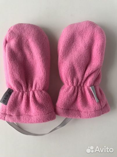 Варежки флисовые