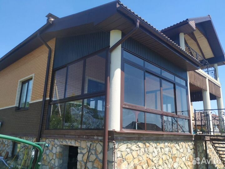 Остекление коттеджей