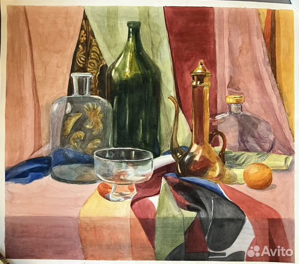 Ученические работы, живопись