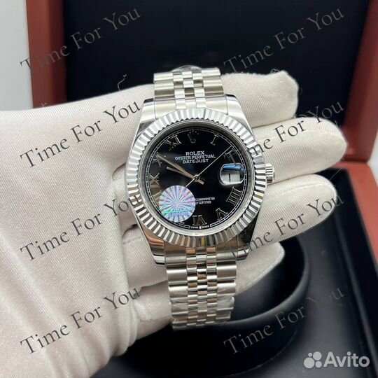 Часы шикарные мужские 41 мм Rolex Datejust