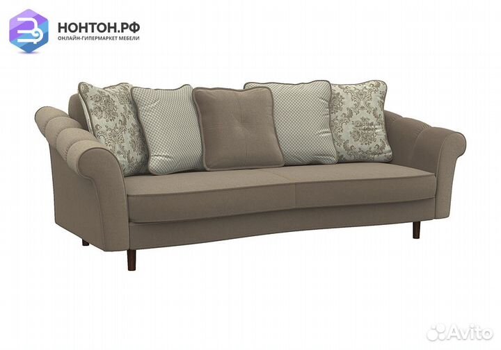 Диван книжка Ника бежевый