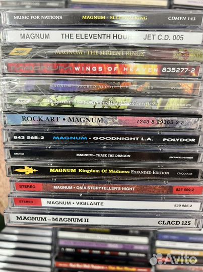 Музыкальные cd диски Magnum