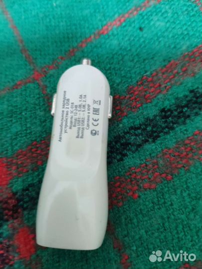Автомобильный прикуриватель 2usb, цена верная