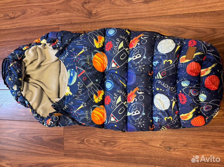 Зимний конверт в коляску