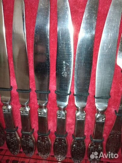 Мельхиоровый набор с посеребрением/ссср