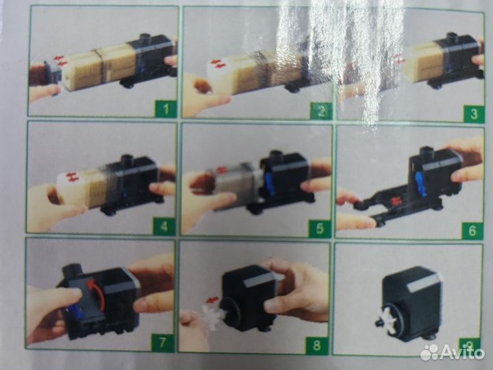 Насос помпа для аквариума CHJ-502