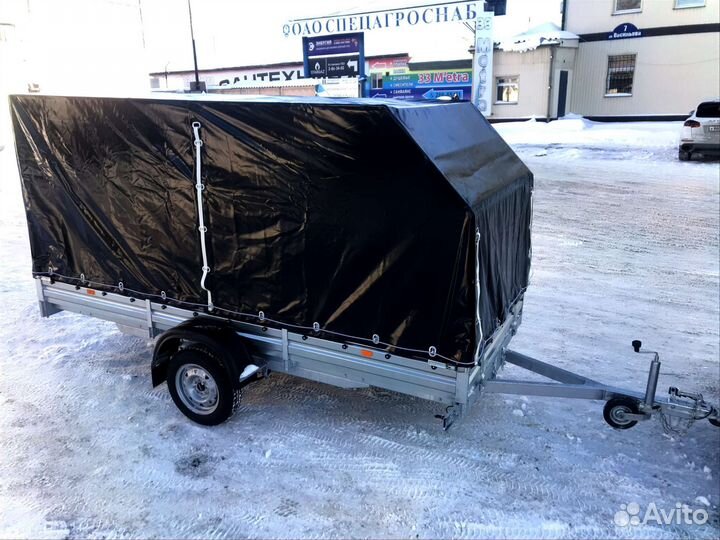 Прицеп мзса 817717 с евро тентом