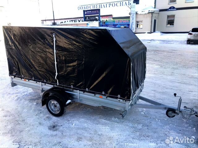Прицеп мзса 817717 с евро тентом