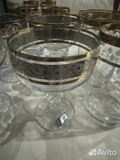 Фужеры богемия чехия