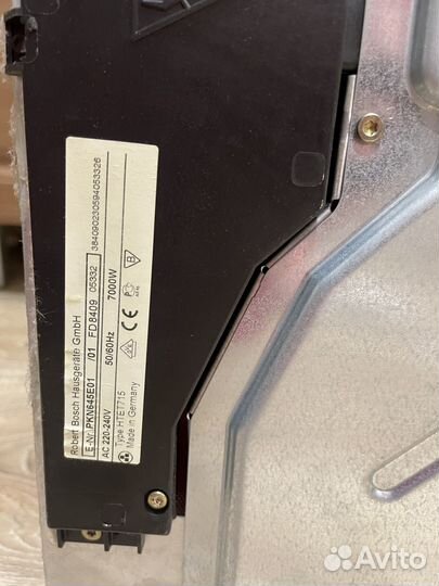 Варочная панель электрическая bosch