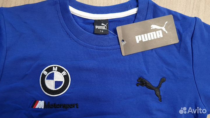 Костюм Puma BMW с бейсболкой 98-128 синий