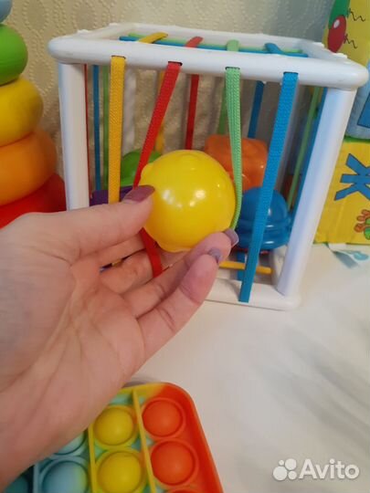 Развивающие игрушки пакетом/сортеры