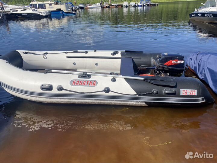 Лодка Касатка 385 + мотор tohatsu 18