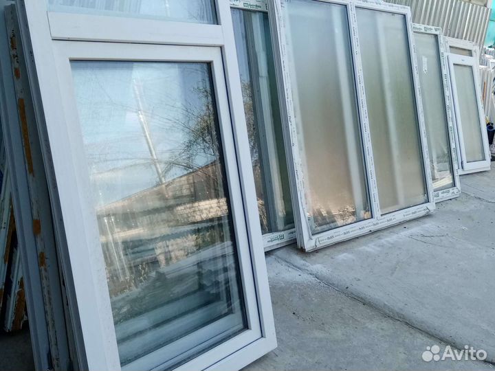 Окна пластиковые бу