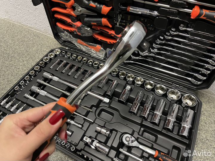 Набор инструментов 160 предметов трещотки 72 зуба