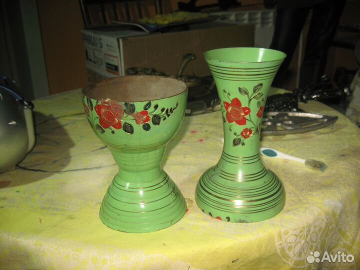 Ваза бронза 40см СССР индия