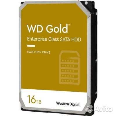 Жесткий диск WD Gold 16Tb WD161kryz - новый
