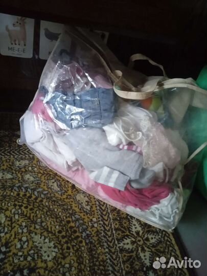 Вещи пакетом на девочку