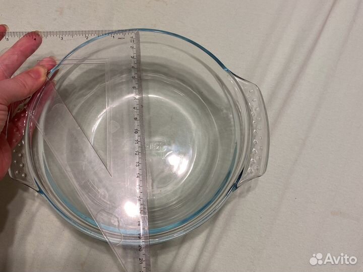 Форма для запекания стекло 20 см