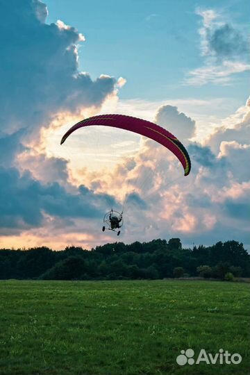 Полет на параплане