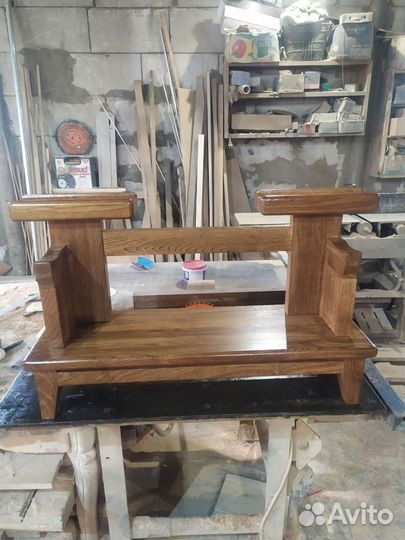 Подставка для штанги с гантелями