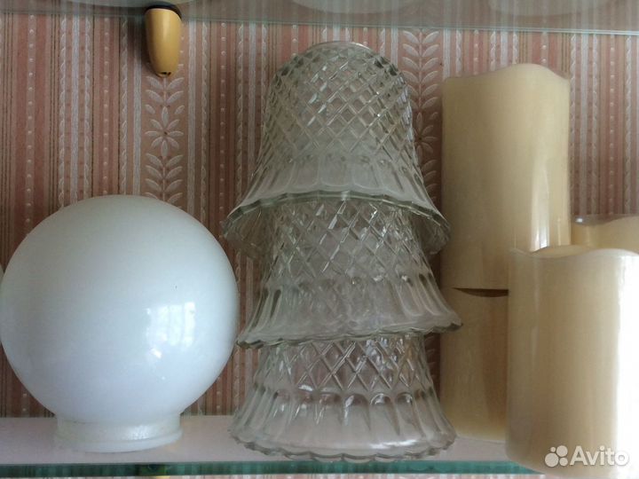 Плафоны винтажные СССР