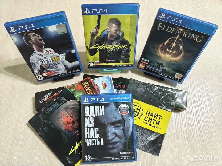 Игры Sony PS4 PS5, диски и подписки