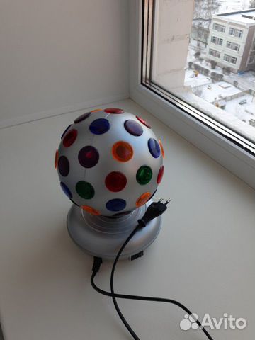 Новый светящий,крутящий шар
