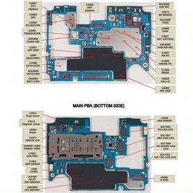 Samsung a50 a51 a71 52 72 материнская плата/ремонт