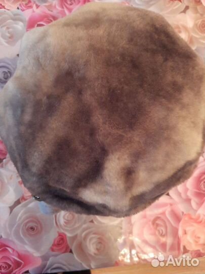 Берет натур мутоновый овчина 19 раз Россия