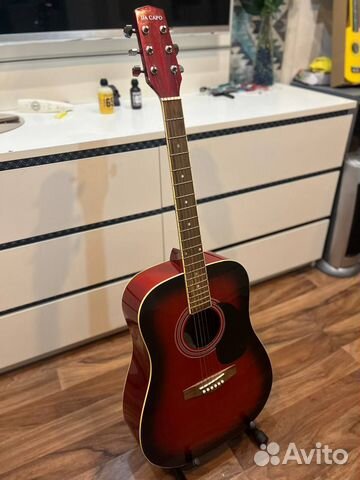 Гитара с чехлом