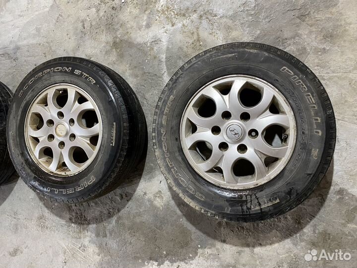 Колеса в сборе 225/70r16