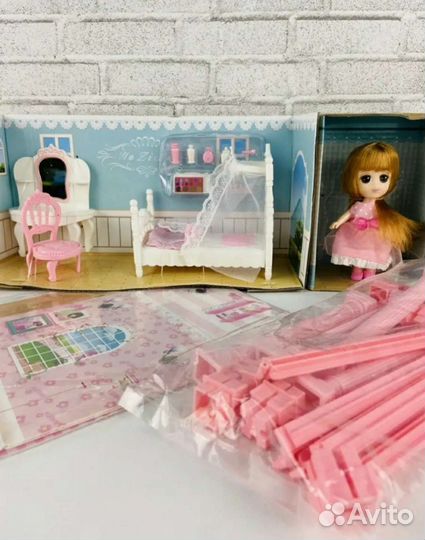 Игровой набор спальня с куклой