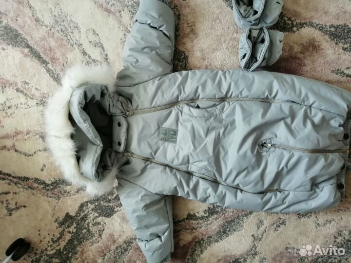 Новый Комбинезон трансформер зимний 74 80