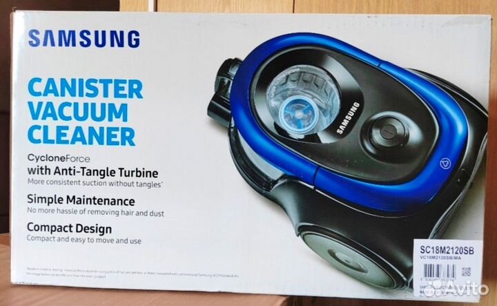 Продаю пылесос Samsung без мешка