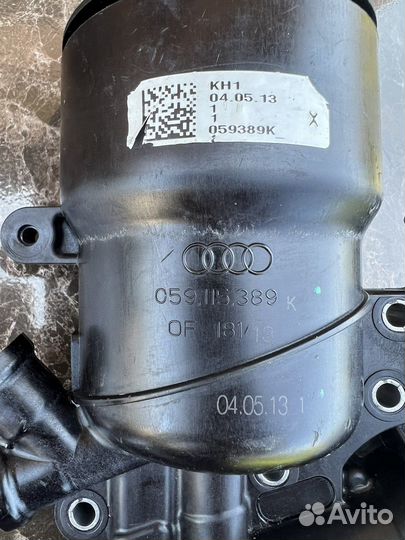 Корпус масляного фильтра 059389k audi Q7 3.0 tdi